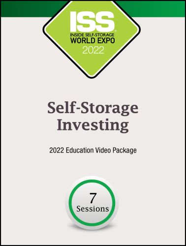 Self-Storage Investing 2022 Education Video Package